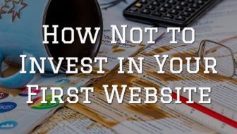 Not invest first website