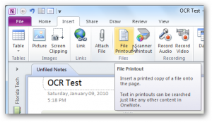 ocr tool onenote