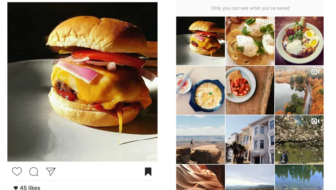 save feature in instagram