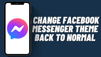 How Do I Get My Messenger Back to Normal