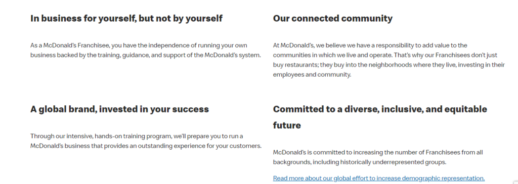 Why Choose McDonald's Franchise?