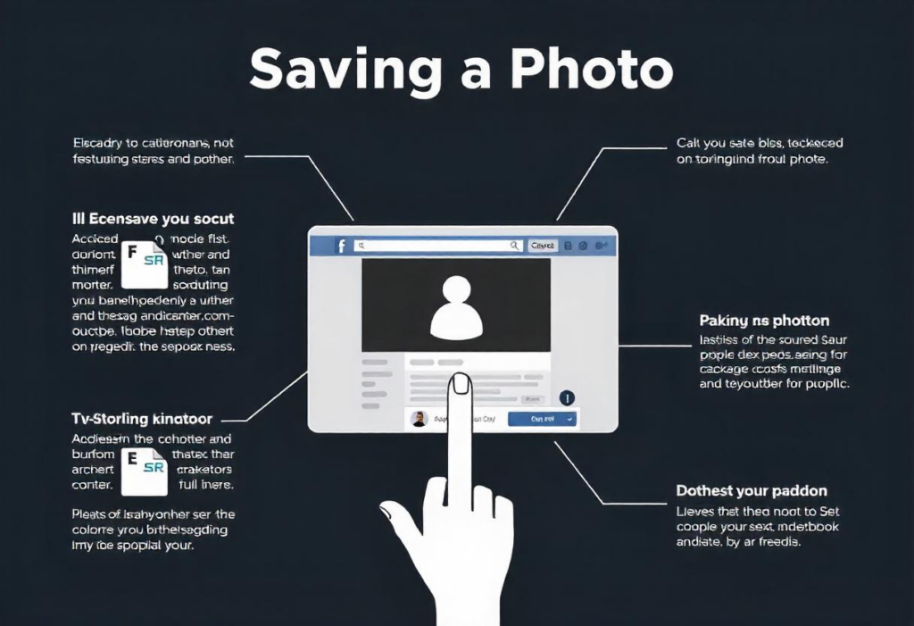 What Does "Saving a Photo" Mean on Facebook